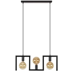 Kleine eettafel hanglamp zwart frame>Straluma Discount