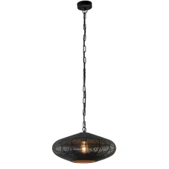 Kleine hanglamp Bahoto mat zwart L&L>Straluma Outlet