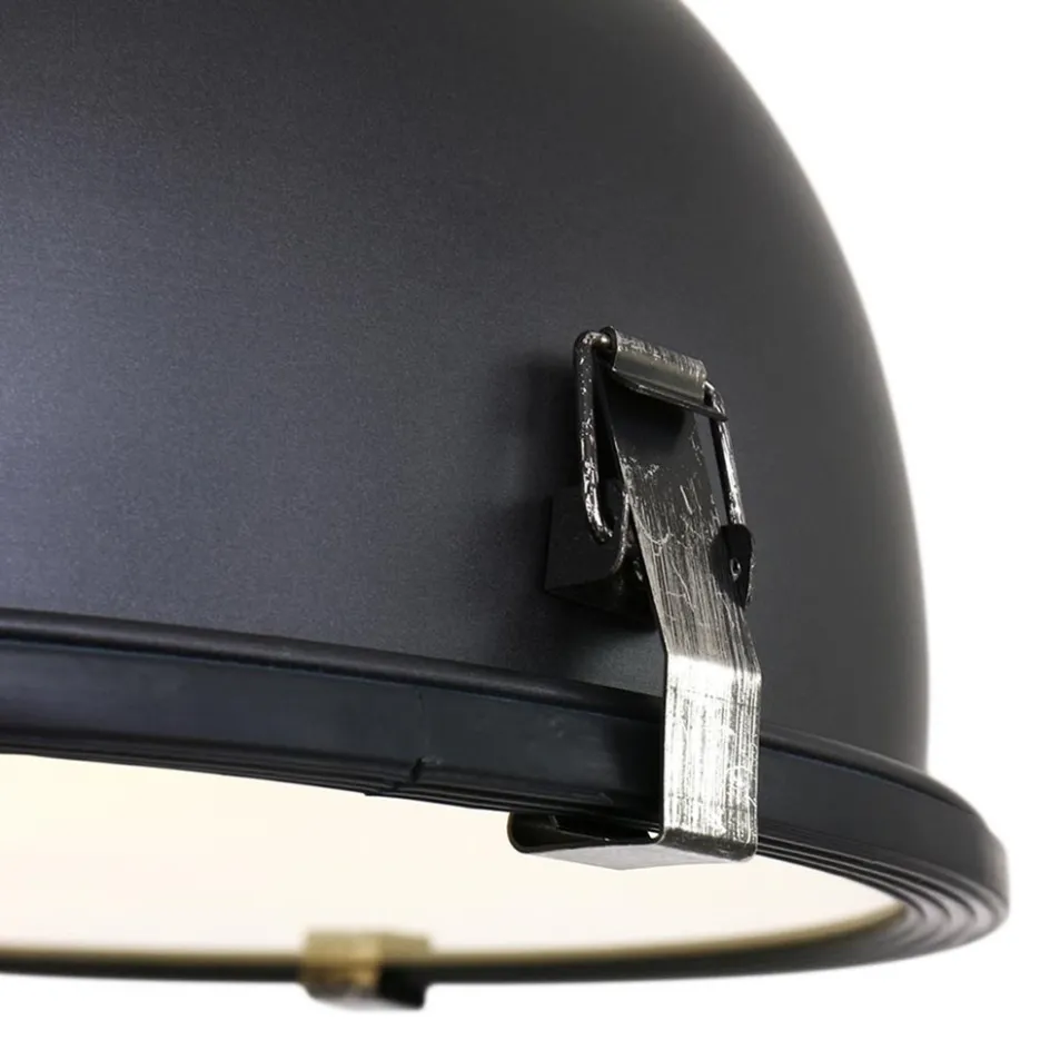 Kleine hanglamp Bikkel zwart industrieel>Straluma Clearance
