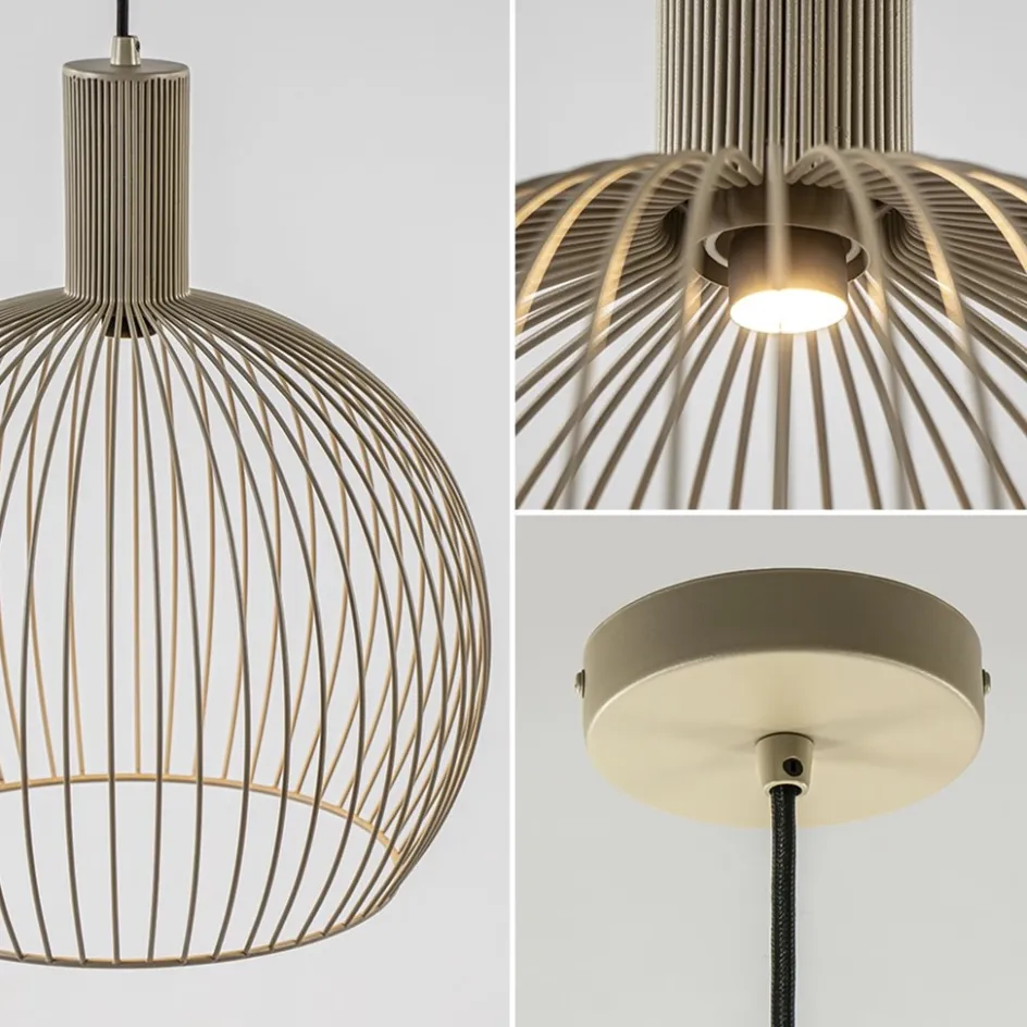 Kleine hanglamp draad mat zand>Straluma Clearance