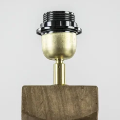 Kleine lampvoet Cumani hout light and Living><noscript><img width=