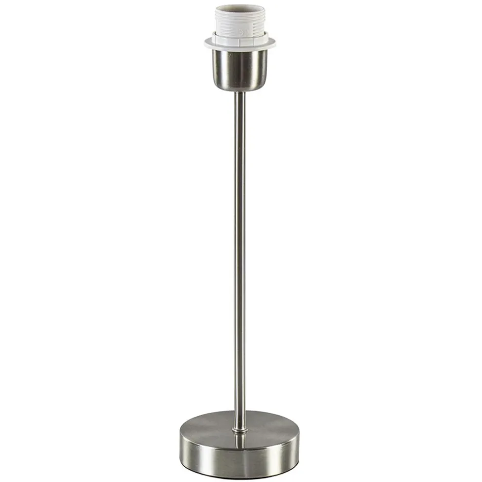 Kleine lampvoet Houston nikkel exclusief kap>Straluma Clearance