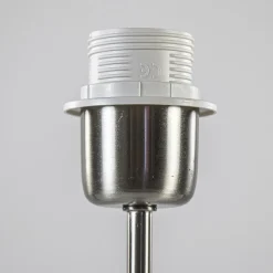 Kleine lampvoet Houston nikkel exclusief kap><noscript><img width=