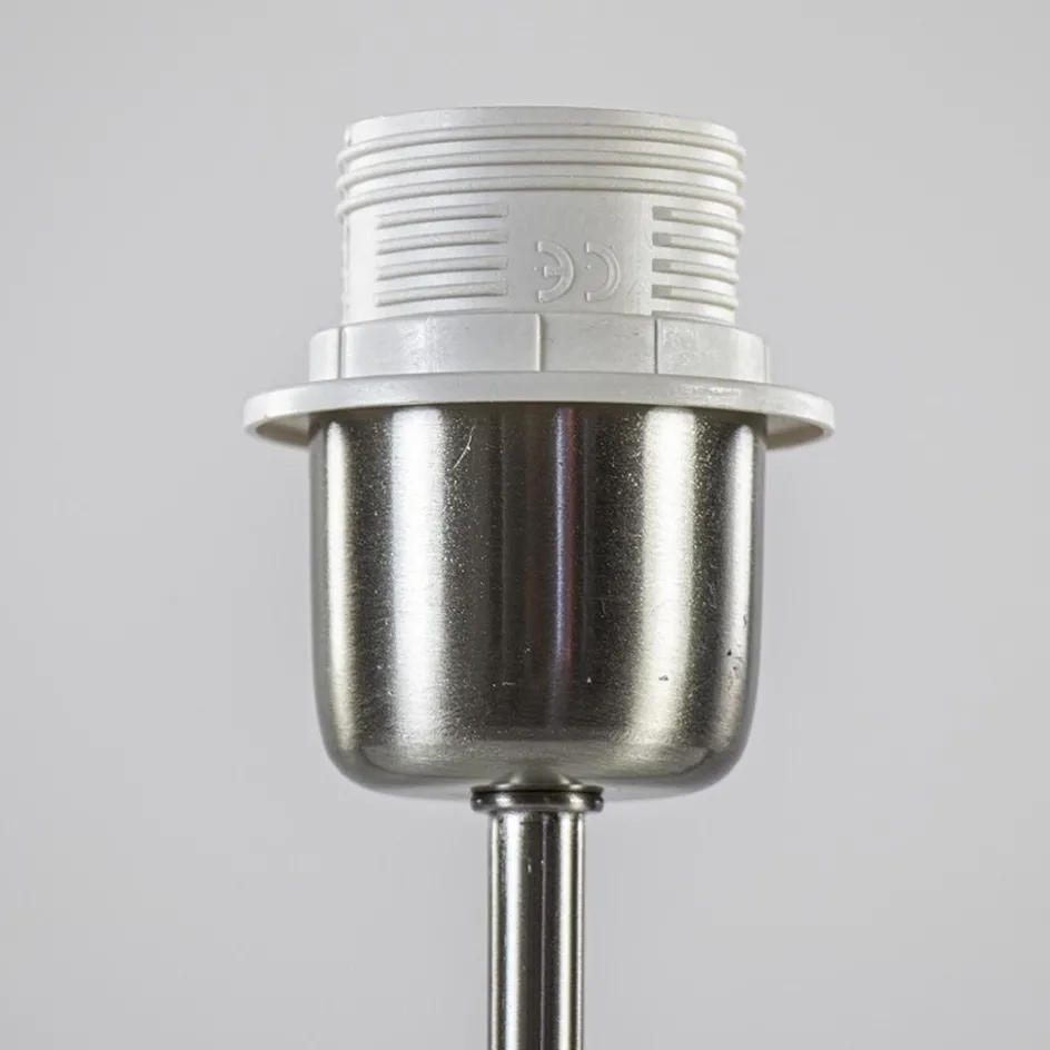 Kleine lampvoet Houston nikkel exclusief kap>Straluma Clearance