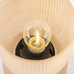 Kleine Phoebe tafellamp peach op batterijen Light and Living><noscript><img width=