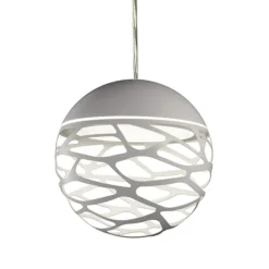 Kleine ronde design hanglamp Kelly wit>Straluma Clearance