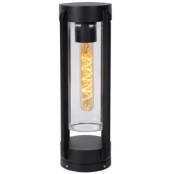 Kleine staande buitenlamp mat zwart IP44><noscript><img width=