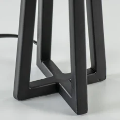 Kleine tafellamp Miley mat zwart exclusief kap>Straluma Sale