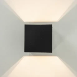 Kleine wandlamp up+down G9 zwart><noscript><img width=