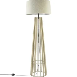 Lampenkap beige bridge linnenlook 55 cm><noscript><img width=