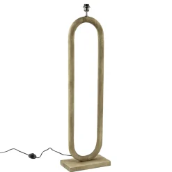 Lampvoet / vloerlamp Paceco hout naturel>Straluma Discount