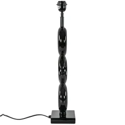 Lampvoet Maan shiny zwart exclusief kap><noscript><img width=