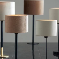 Lampvoet Rodrigo antiek brons / mat zwart excl. kap><noscript><img width=