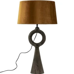 Lampvoet Sabuli hout donker bruin excl. kap><noscript><img width=