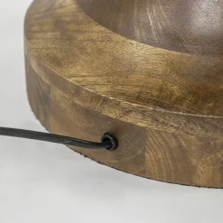 Lampvoet/vloerlamp Jovany wood oil brown><noscript><img width=