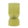 Landelijke Light and Living tafellamp olijfgroen op batterijen Phoebe>Straluma