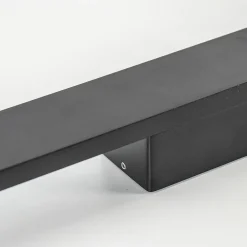 Langwerpige LED buitenlamp zwart 144 cm><noscript><img width=