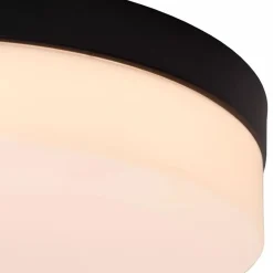 LED badkamerplafondlamp zwart met bewegingssensor><noscript><img width=