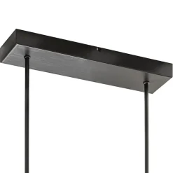 LED hanglamp aluminium mat zwart met mat goud dimbaar><noscript><img width=