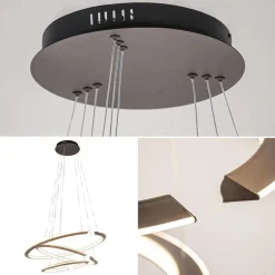 LED hanglamp ringen mat zwart><noscript><img width=
