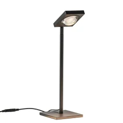 LED Tafellamp lens zwart verstelbaar>Straluma