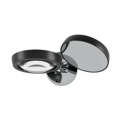2-Lichts design wandlamp Nautilus zwart/chroom>Straluma New