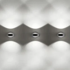 2-Lichts design wandlamp Nautilus zwart/chroom><noscript><img width=