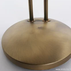 2-Lichts leeslamp brons LED dimbaar><noscript><img width=