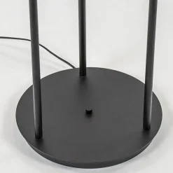 3-Lichts moderne vloerlamp mat zwart exclusief lichtbron><noscript><img width=