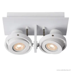 2-Lichts opbouwspot wit dim to warm LED>Straluma Outlet