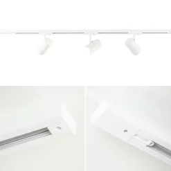 3-Lichts railsysteem wit 1-fase><noscript><img width=