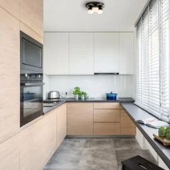 3-Lichts ronde LED plafondlamp zwart 3-standen dimbaar><noscript><img width=