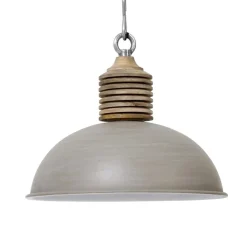 Light & Living hanglamp Avery grijs/hout>Straluma Hot