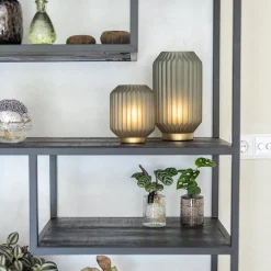 Light & Living tafellamp Ivot mat olijf groen><noscript><img width=