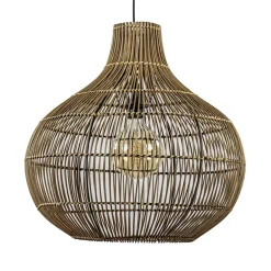 Light and Living hanglamp Pacino donker rotan>Straluma Hot