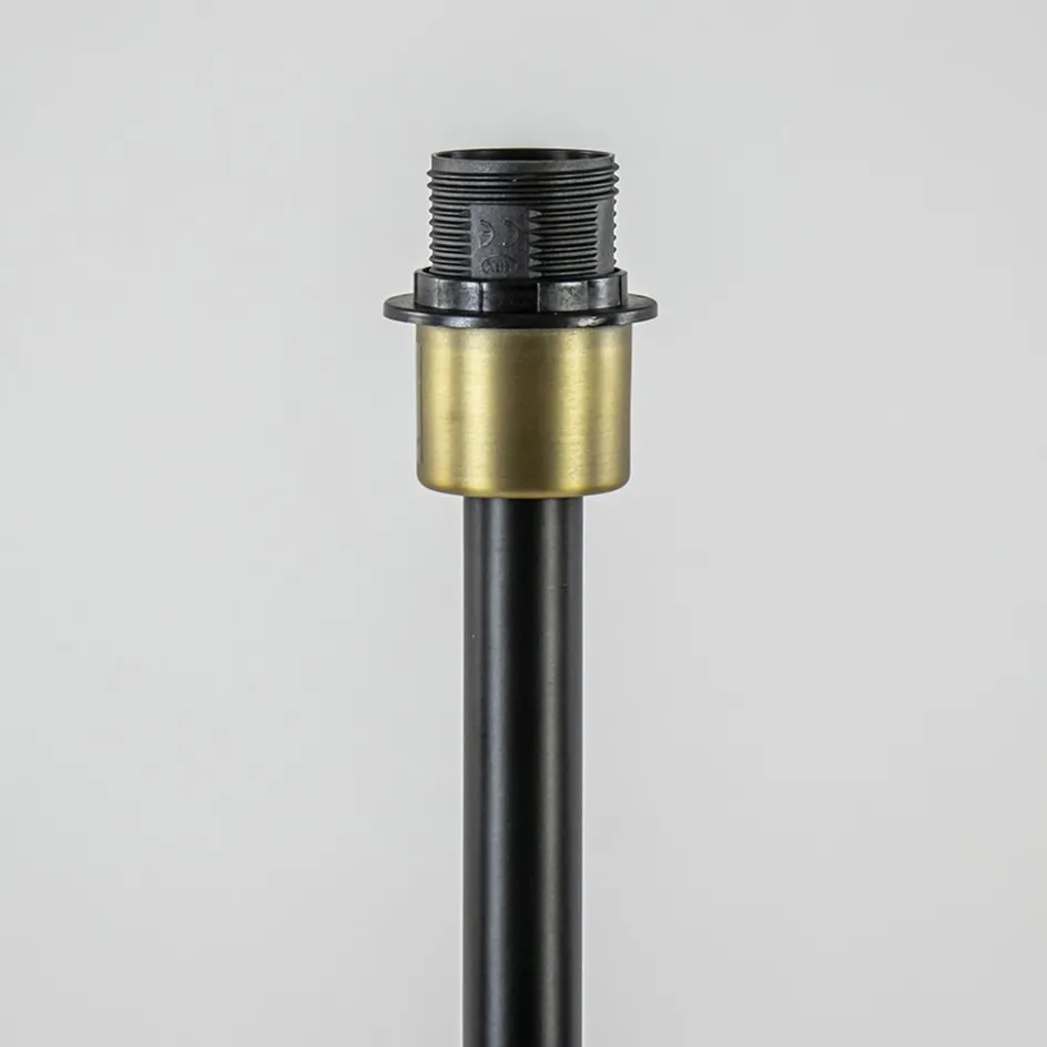 Light and Living lampvoet Rodrigo zwart/antiek brons>Straluma Best