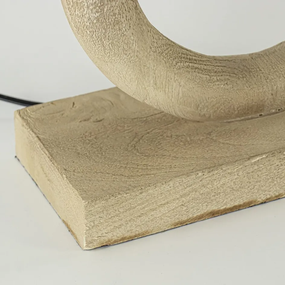 Light and Living lampvoet Paceco hout naturel>Straluma