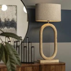 Light and Living lampvoet Paceco hout naturel><noscript><img width=