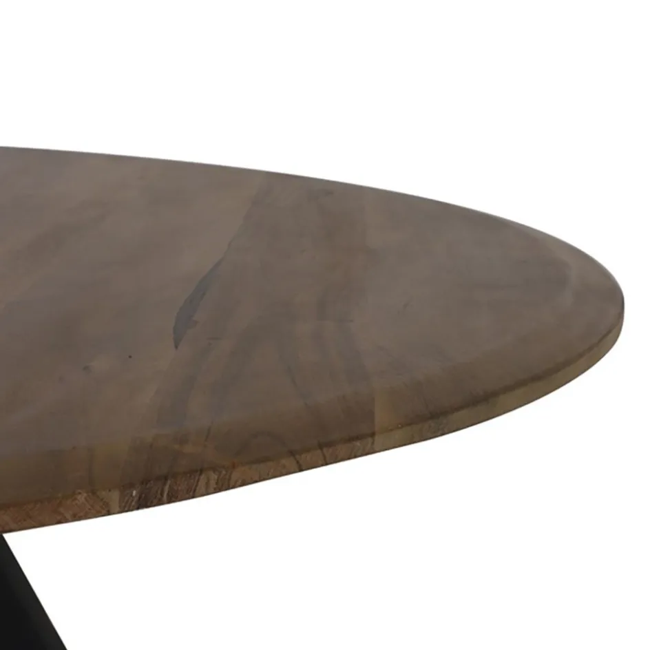 Light and Living ronde eettafel Mimoso acacia hout>Straluma Online