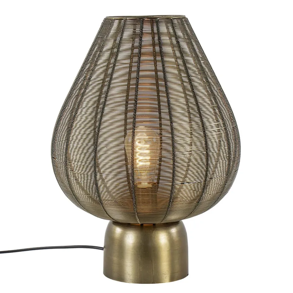 Light and Living tafellamp Suneko antiek brons>Straluma