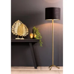 Light and Living vloerlamp Dennis brons excl. kap><noscript><img width=