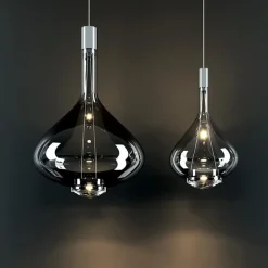 Luxe design hanglamp Sky-Fall chroom glas inclusief LED><noscript><img width=