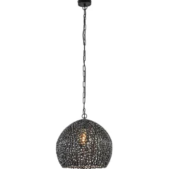 Mat zwarte hanglamp Sinula Light and Living>Straluma Discount