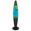 Mat zwarte lavalamp met blauw water en groene vlekken>Straluma Discount