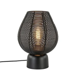 Mat zwarte tafellamp Suneko Light and Living>Straluma Discount