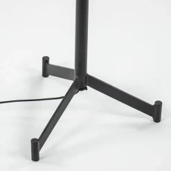 Mat zwarte vloerlamp Dennis Light & Living>Straluma Best