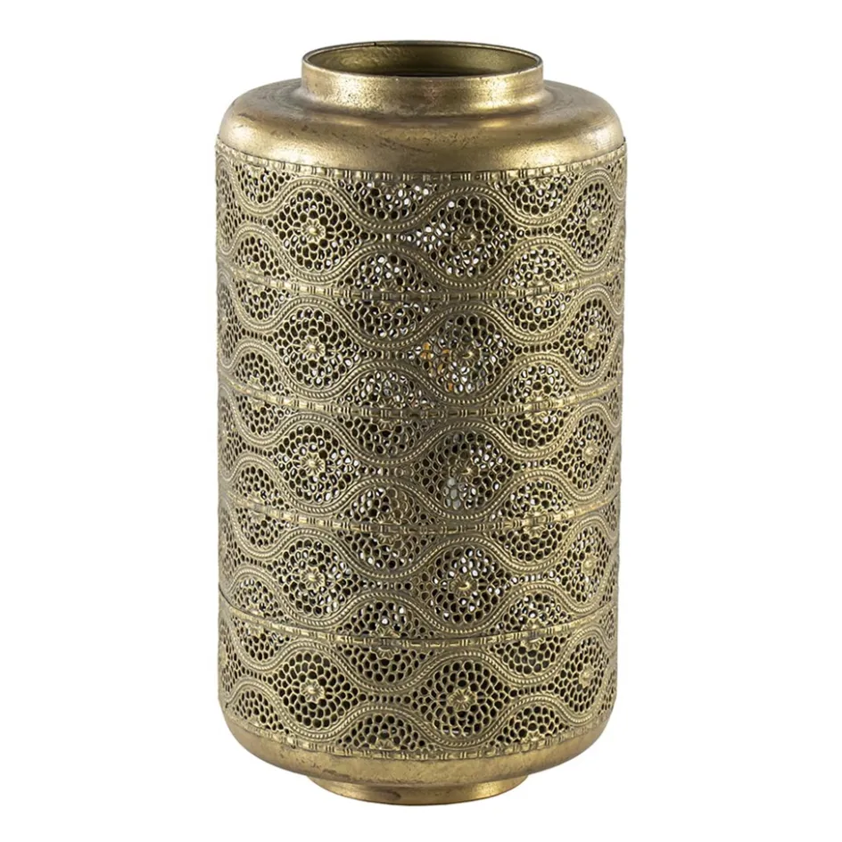 Metalen tafellamp lantaarn goud Oriental>Straluma