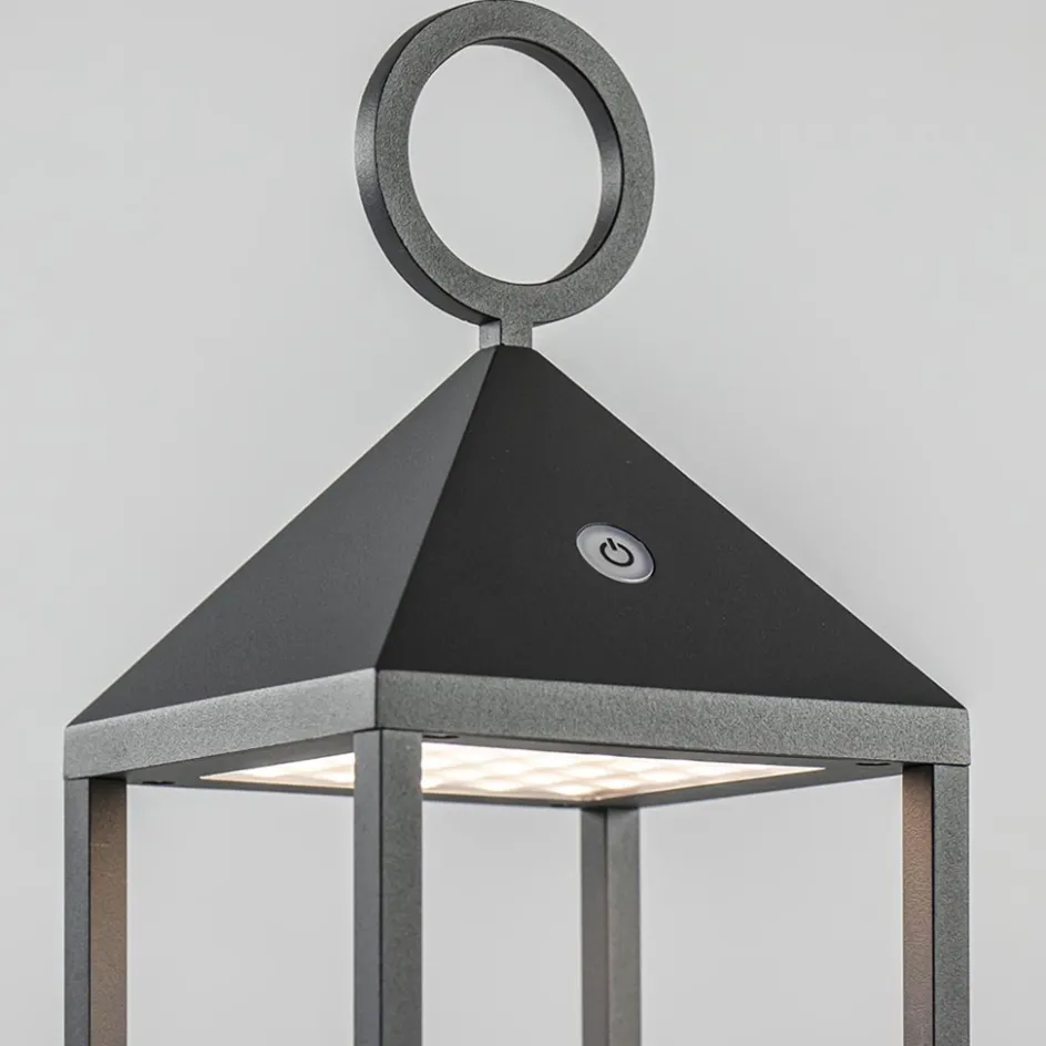 Moderne buitenlamp lantaarn inclusief LED draadloos>Straluma