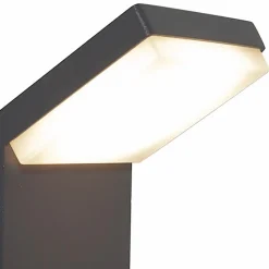 Moderne buitenlamp wand inclusief geïntegreerd LED>Straluma Discount