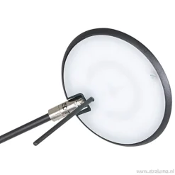 Moderne bureaulamp zwart met dimbaar LED><noscript><img width=
